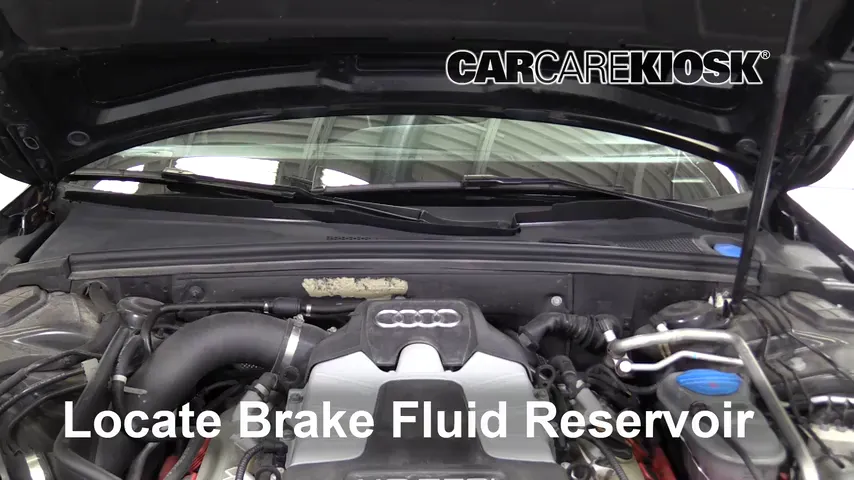 2011 Audi S4 3.0L V6 Supercharged Brake Fluid